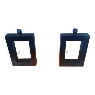 Pair of designer lamps