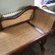 meridian wood and wicker braided colonial style