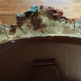 Mirror to pose, floral decoration, 1930