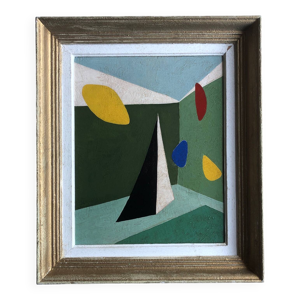 peinture sur panneau