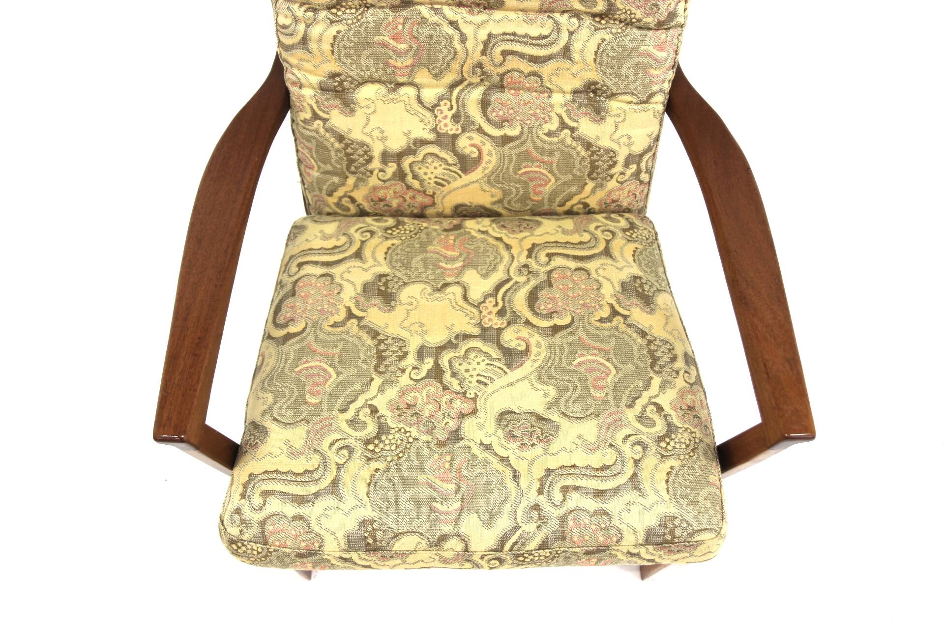 Scandinavian mahogany armchair, Sweden, 1960