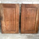 Paire de portes de placard ancienne
