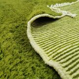 Unique Moroccan rug in natural wool 2.5x1.5 m