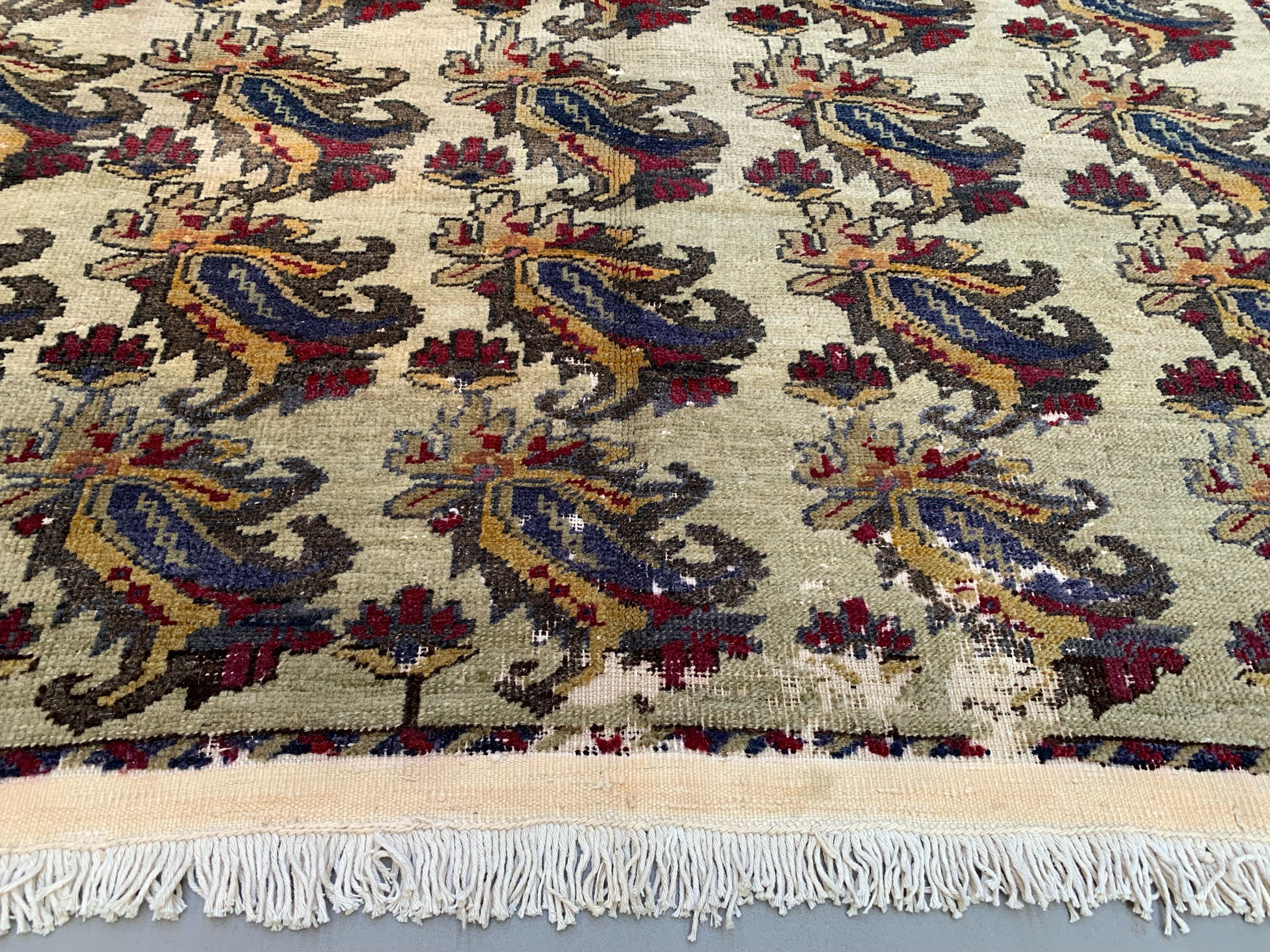 Turkish rug 216x124 cm