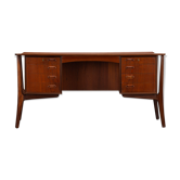 Bureau design en teck vintage danois par Svend Age Madsen pour HP Hansen, années 1960