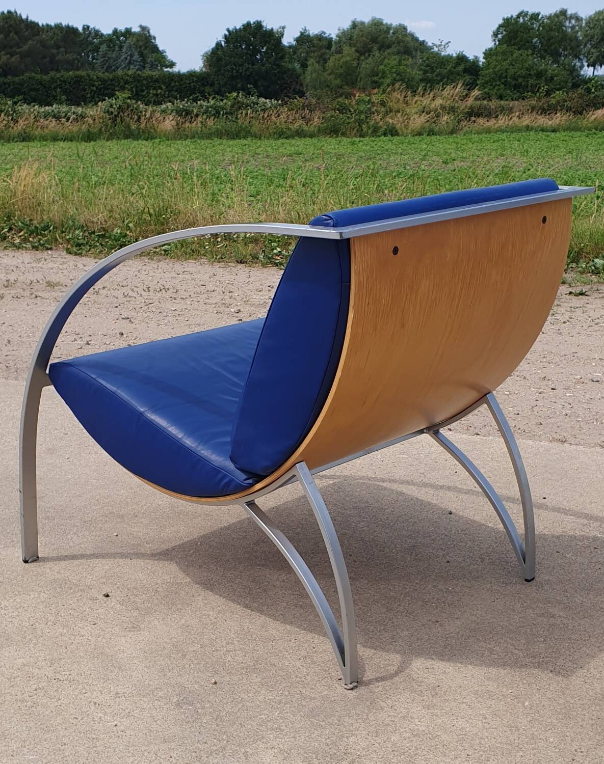 Set 2 -  Karlo chair leather KFF Karl Friedrich Foster postmoder