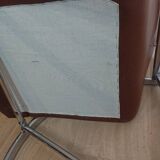 Slichaise Souvignet chrome armchair