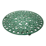Enamelled cast iron trivet