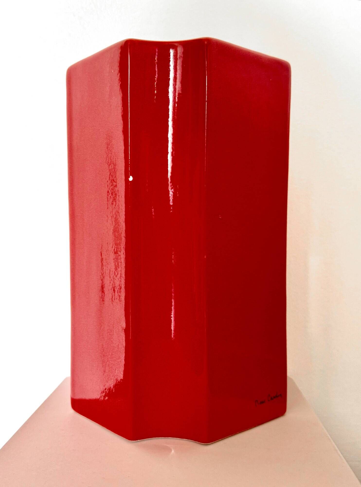 Very rare set of 3 ceramic vases • Pierre Cardin • Circa 1968