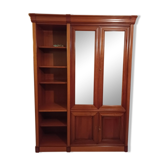 Art Deco display cabinet and bookcase.