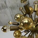 Atomic Suspension in Brass German Mid-Century by Dorothee Becker