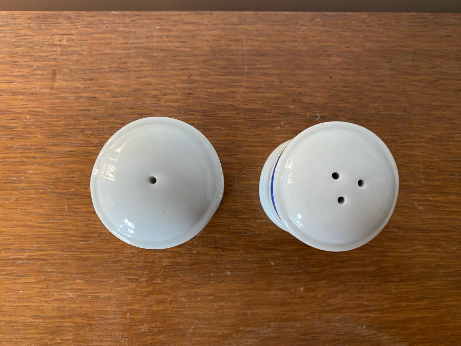 Salt & pepper shakers philippe deshoulieres ceramic made in france vintage