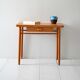 1960s Scandinavian Beechwood Bedside Table