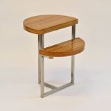 Table d'appoint en zebrano