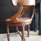 Fauteuil tournant sur billes Duverneuil Louis Philippe