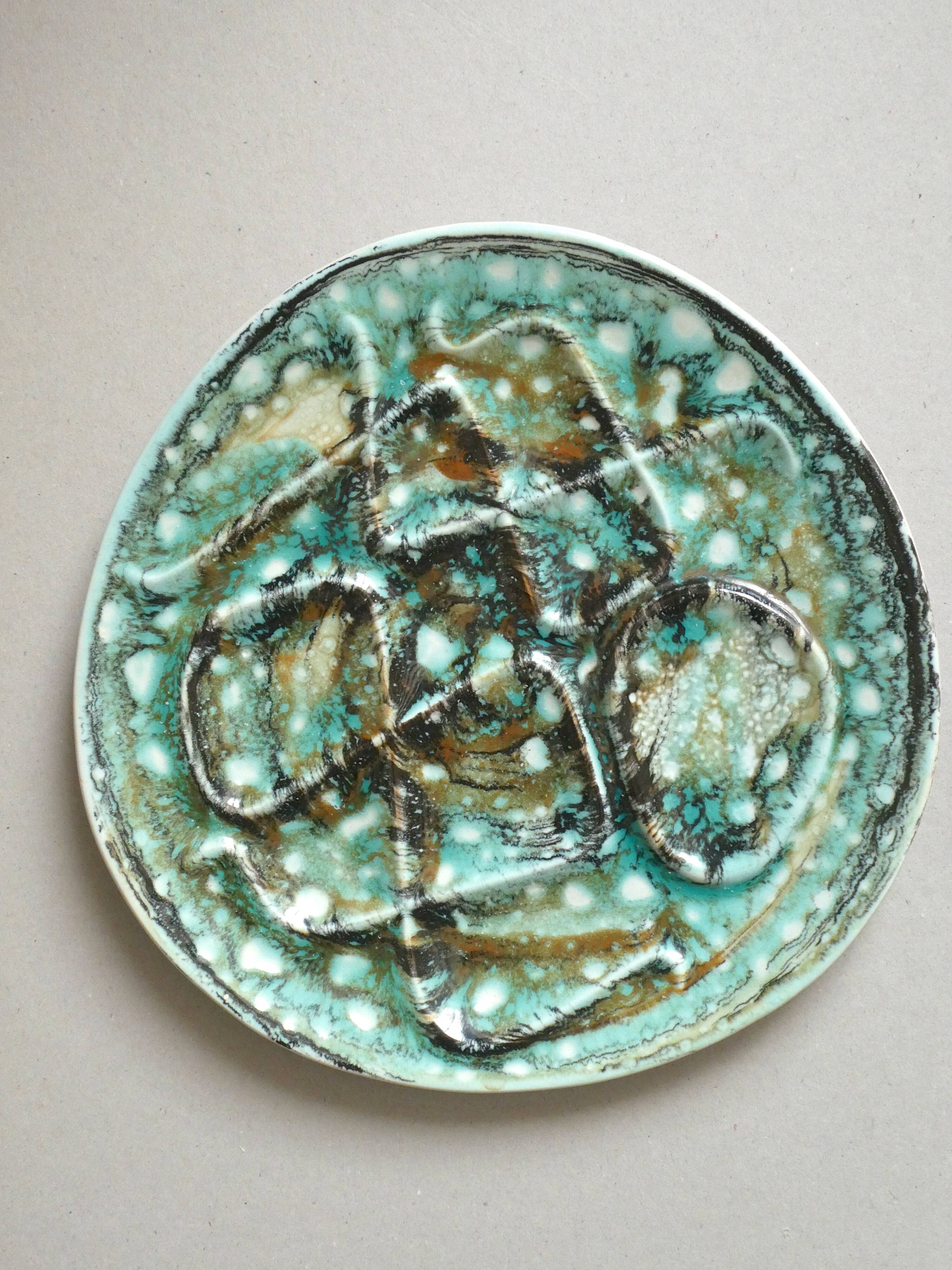 Set of 2 plates Niderviller, foam model, years 60