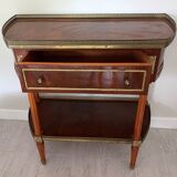 Console meuble en bois massif style Louis XVI
