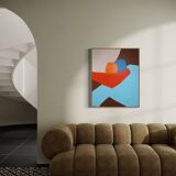 In your arms original painting on frame 100x80cm by Bodasca