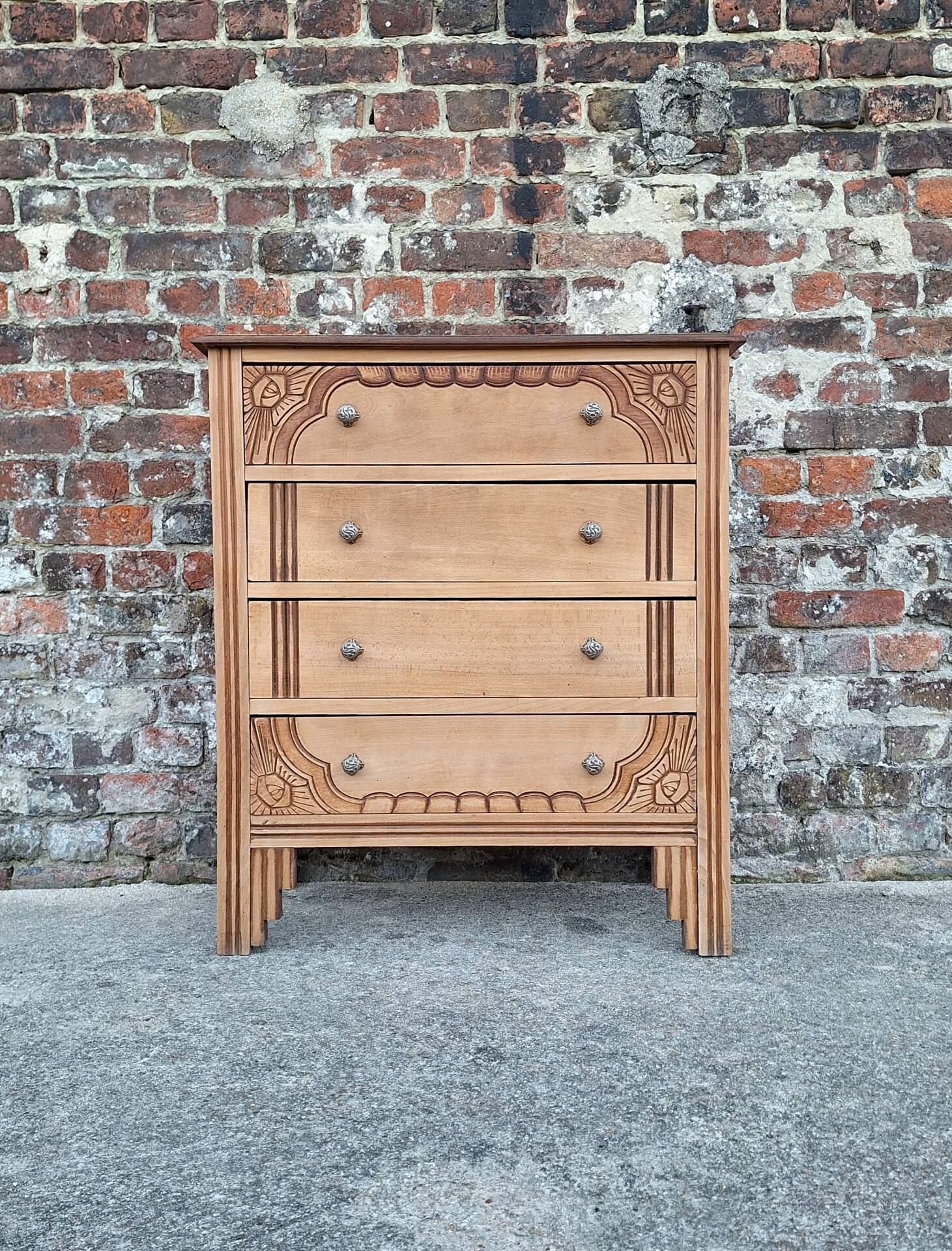 Commode art déco, meuble ancien vintage