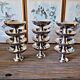 Vintage stainless steel ice cream cups by Guy Degrenne (up to 18 available)