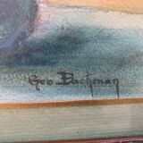 Painting pastel bouquet