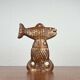 Decorative fish holder in studio pottery by Haico Nitzsche for Søholm, 1960s.
