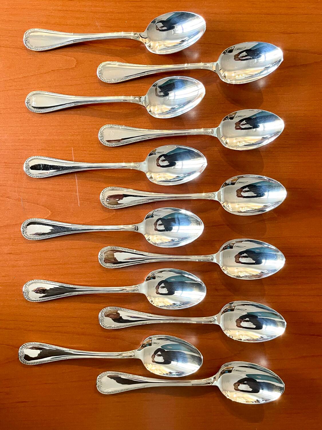 Christofle Malmaison 12 table spoons 20.5 cm new condition