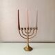 Vintage brass candle holder, 1970