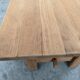 Solid oak farmhouse table