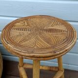 Bamboo tripod stool