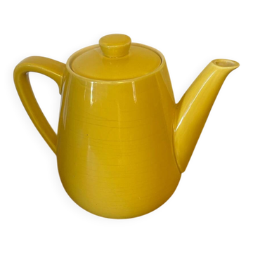 Villeroy & boch antique teapot yellow ceramic vintage
