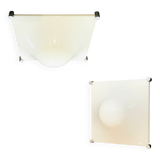 Large Space Age 'Bolla' Ceiling Light or Wall Lamp Elio Martinelli, 1970s