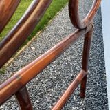 Vintage rattan headboard vintage