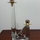 Schneider crystal candlestick
