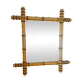 1900 mirror in light wood