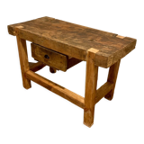 Établi ancien meuble de métier