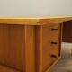 Bureau en frêne, design danois, années 1960, designer : Svend Age Madsen