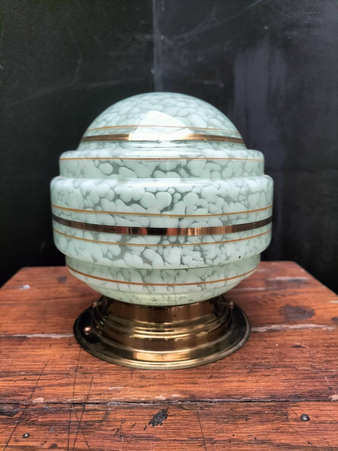 Clichy glass ceiling light