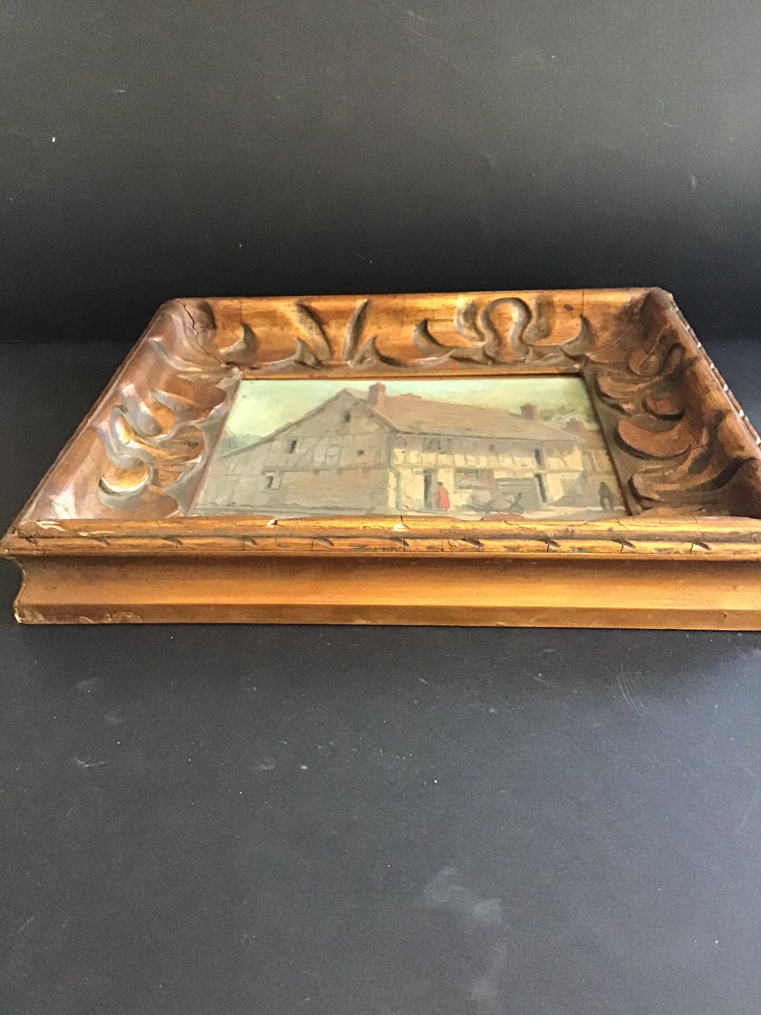 Oil on wood Théodore Balke