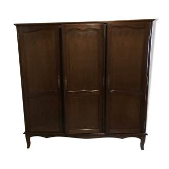 Wooden wardrobe