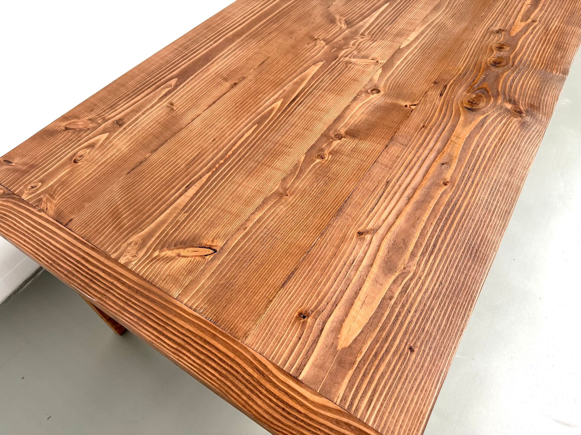 XXL table in solid pine, circa 1970
