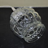 Vintage glass pendant lamp