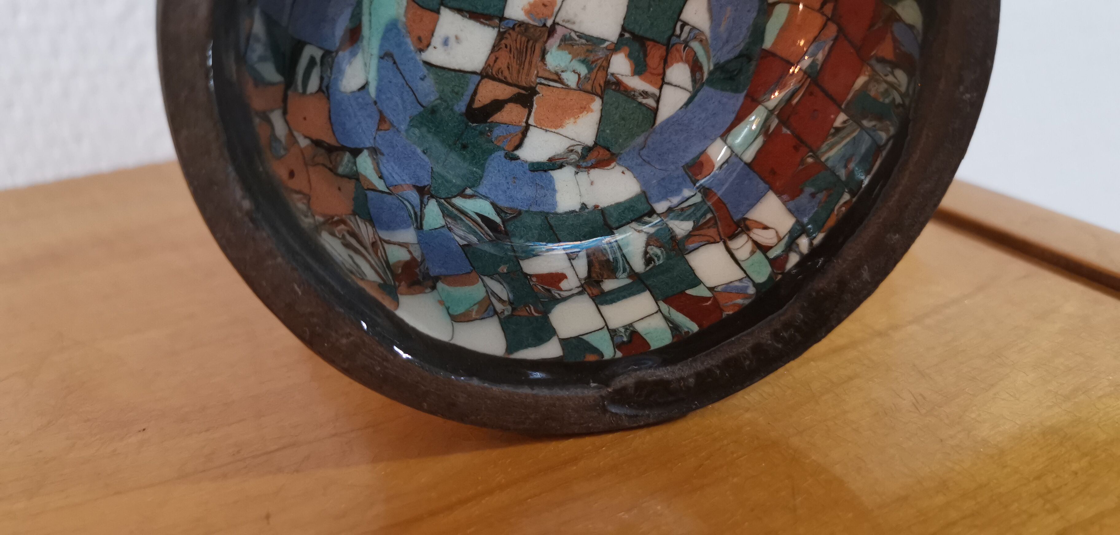 Vase signed gerbino from vallauris