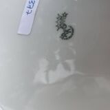 Vintage porcelain cake plate, stamped Czechoslovakia RK