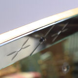 Rounded italian mirror