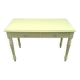 Beautiful 4-person table/or straw yellow desk 1940