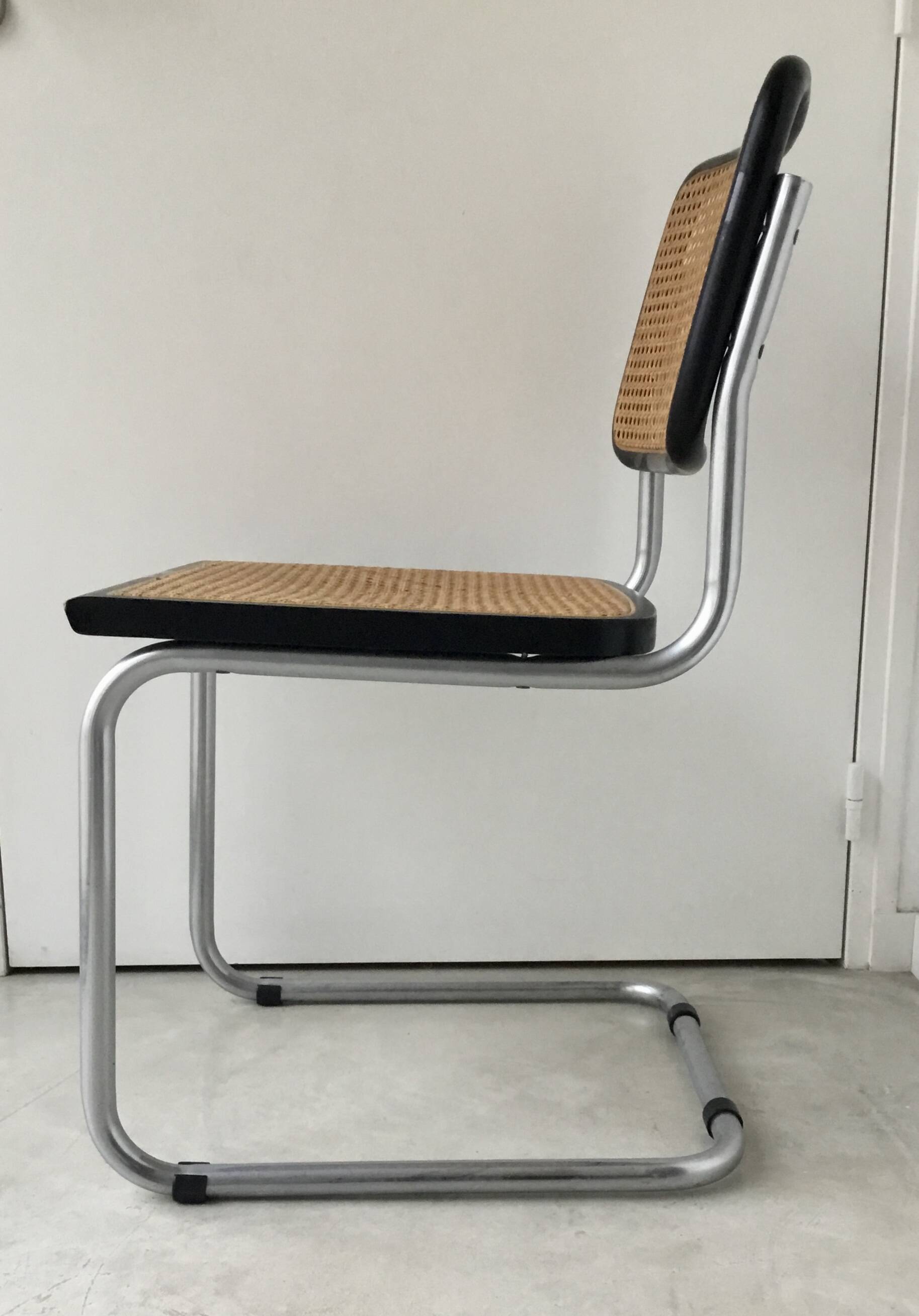 Cesca black chair b32 Breuer made in Italy
