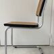 Cesca black chair b32 Breuer made in Italy