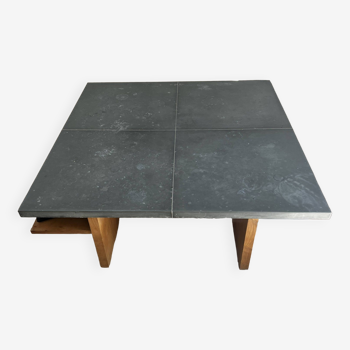 Sir Conran Vintage coffee table (1995) good general condition wood and zinc