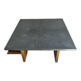 Sir Conran Vintage coffee table (1995) good general condition wood and zinc